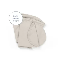 Doomoo Softy Cushion Cover Tetra Jersey Sand