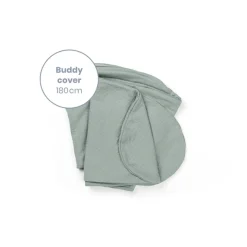 Doomoo Voedingskussen Buddy Cover Tetra Jersey Green