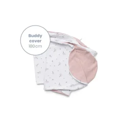 Doomoo Voedingskussen Buddy Cover Flower Pink