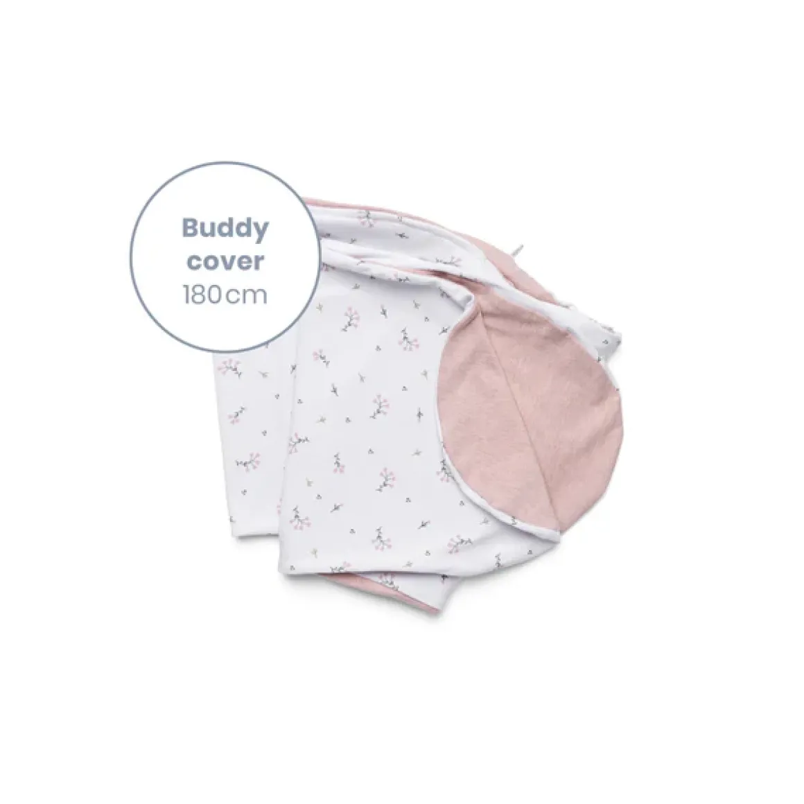Doomoo Voedingskussen Buddy Cover Flower Pink