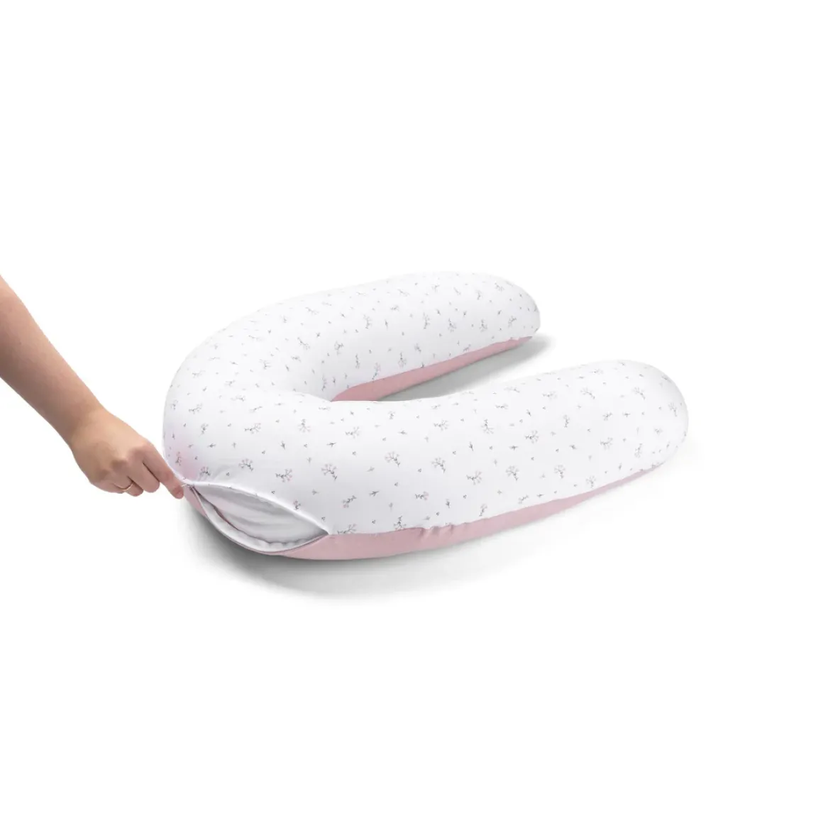 Doomoo Voedingskussen Buddy Cover Flower Pink