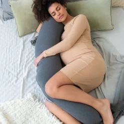 Doomoo Voedingskussen Buddy Hoes Antraciet 180 cm