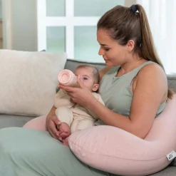 Doomoo Voedingskussen Buddy Chine Pink