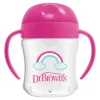 Dr. Brown's Drinkbeker Roze Zachte Tuit 180 Ml