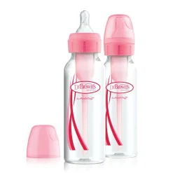 Dr. Brown's Duo Pack Standaardfles Options Roze 250 ml