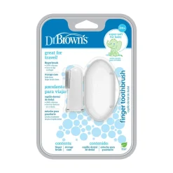 Dr. Brown's Vingertop Tandenborstel Siliconen