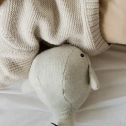 Flow Hartslag Knuffel Moby Grey