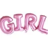 Folieballon Girl Roze