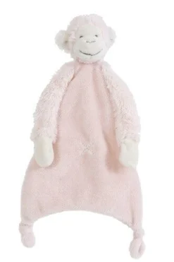Happy Horse Knuffeldoekje Monkey Mickey Roze 28 cm