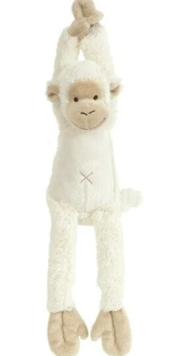Happy Horse Muziekdoosje Monkey Mickey Ivory 32 cm