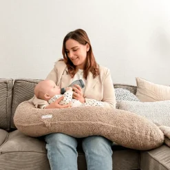 Ilmaha Voedingskussen Teddy Taupe