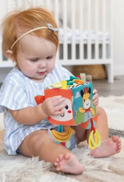 Infantino Activiteiten Kubus Soft Peek And Seek Sensory Discovery Cube