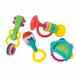 Infantino Bijtringen Essentials Baby's 1st Teether And Play Music Set