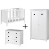 JAXX Amori Babykamer 3 Delig Wit