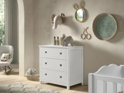 JAXX Amori Commode 3 Laden Wit