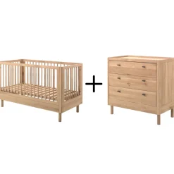 JAXX Forrest Babykamer 2 Delig Eik