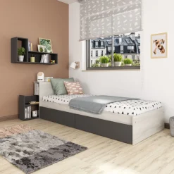 Jazz Kinderbed Met Lades Cascina Wit 90 x 200 cm