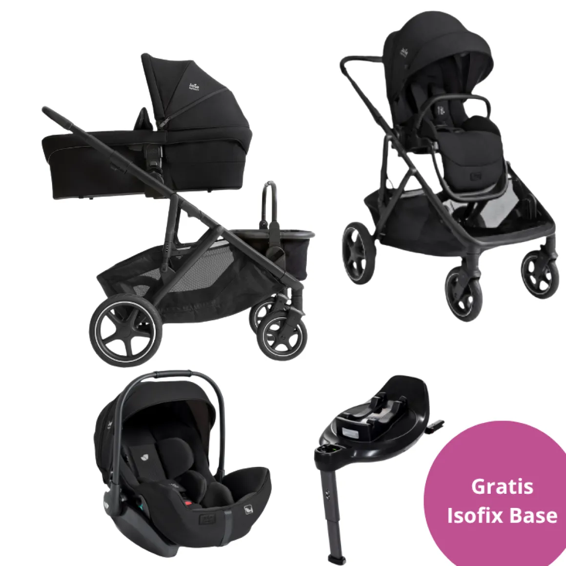 Joie 4 In 1 Kinderwagen Versiti Eclipse