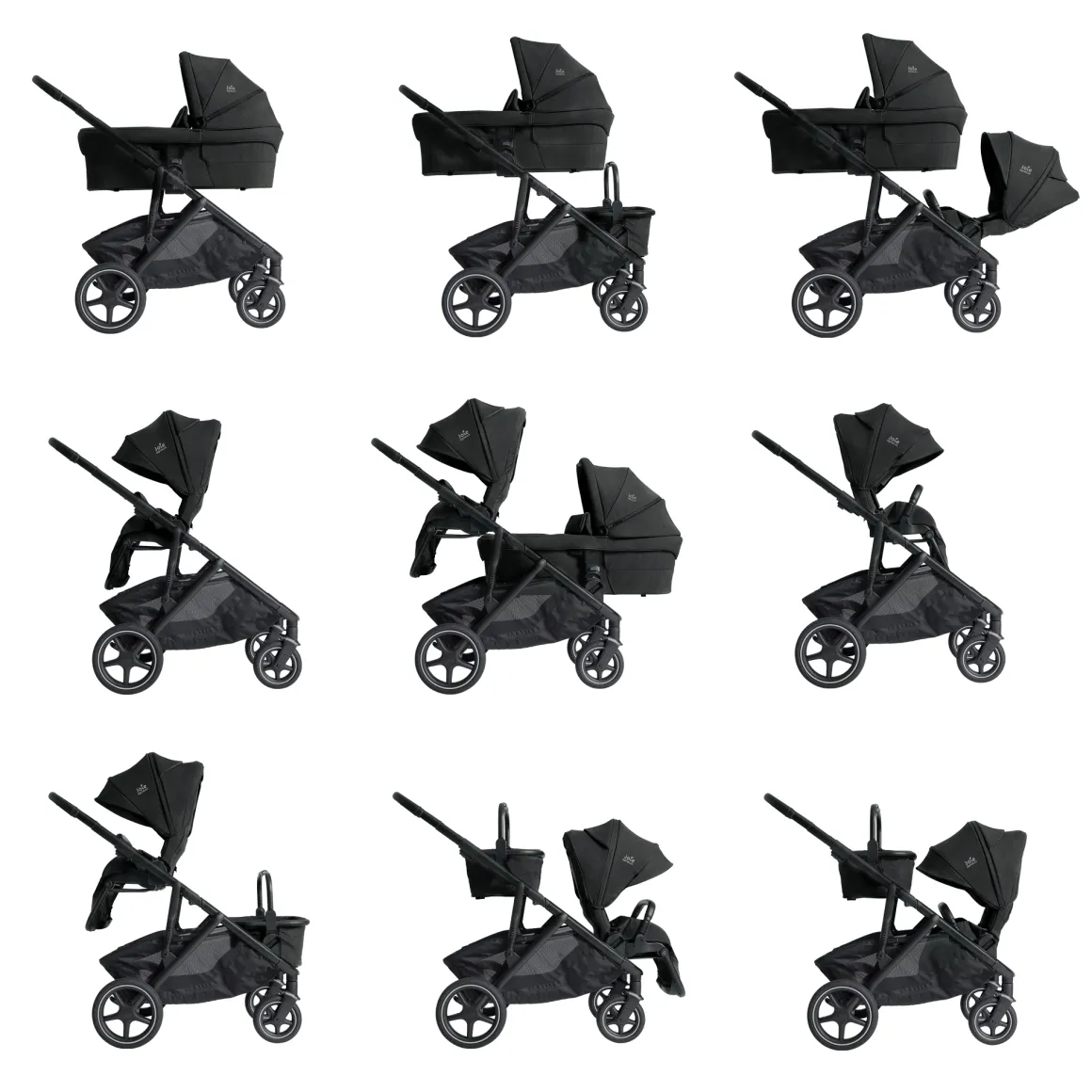Joie 4 In 1 Kinderwagen Versiti Eclipse