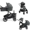 Joie 2 In 1 Kinderwagen Versiti Ebony