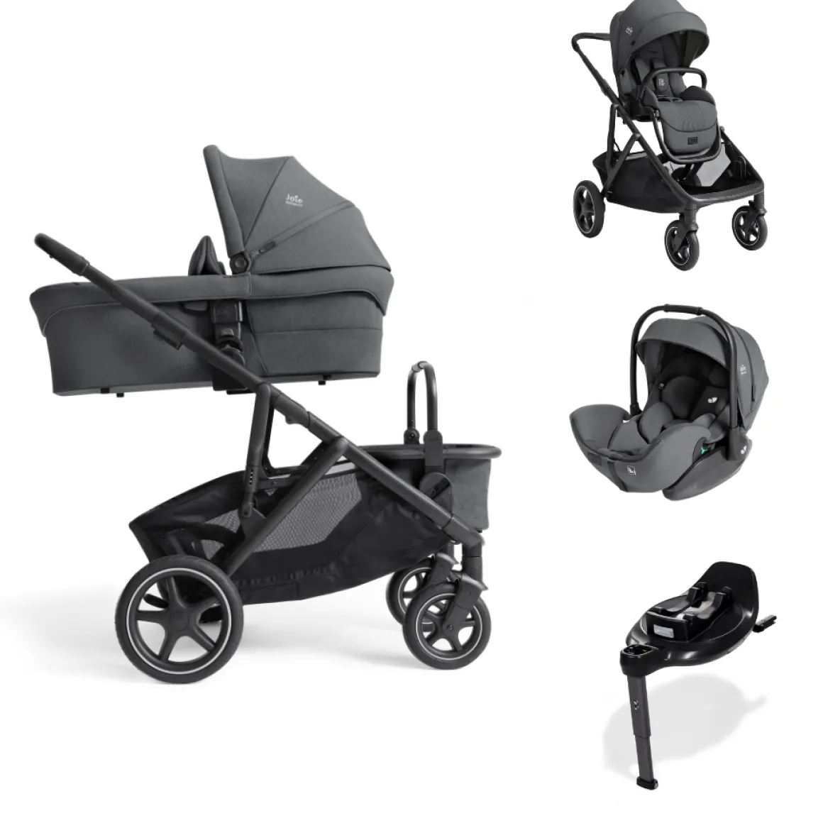 Joie 4 In 1 Kinderwagen Versiti Ebony