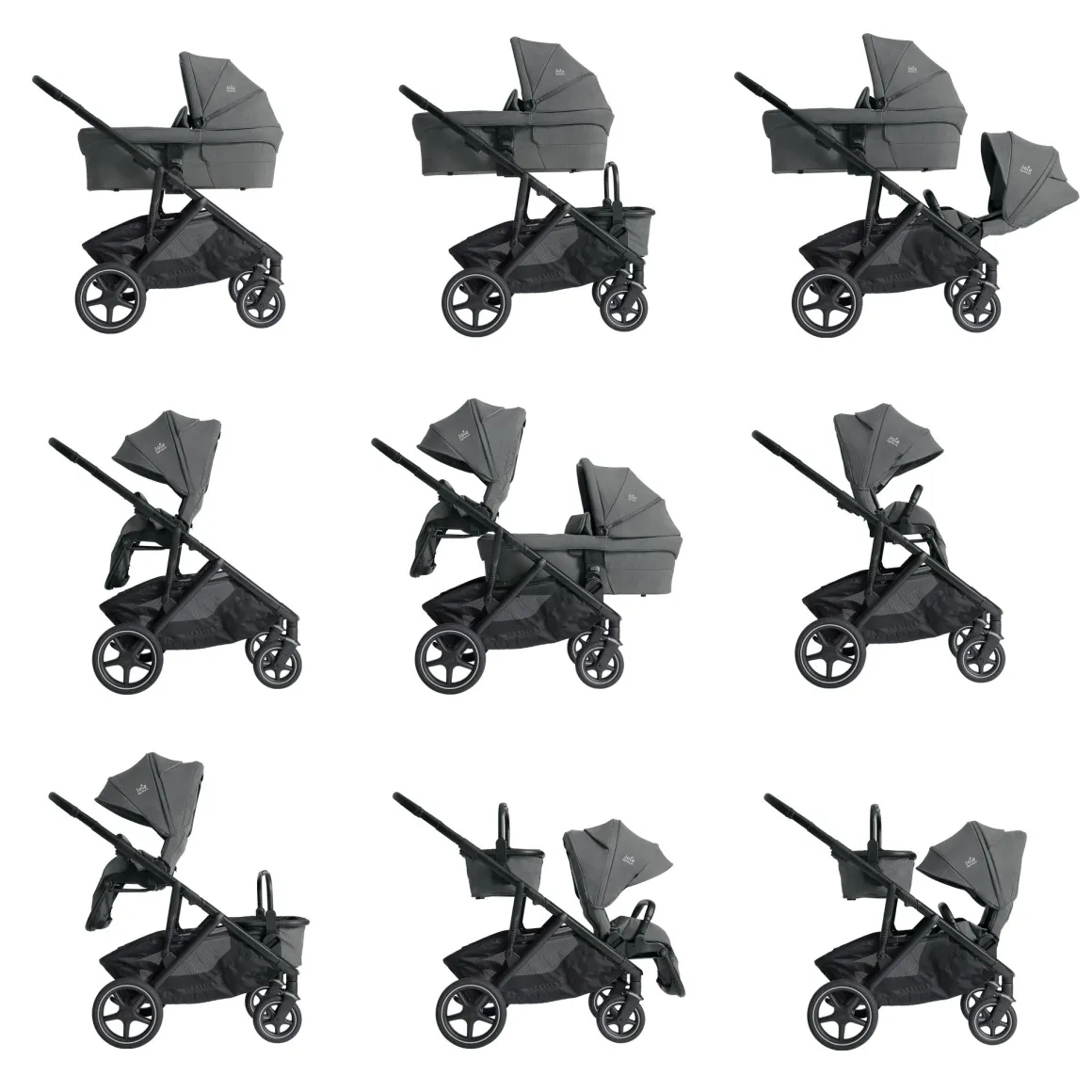 Joie 4 In 1 Kinderwagen Versiti Ebony