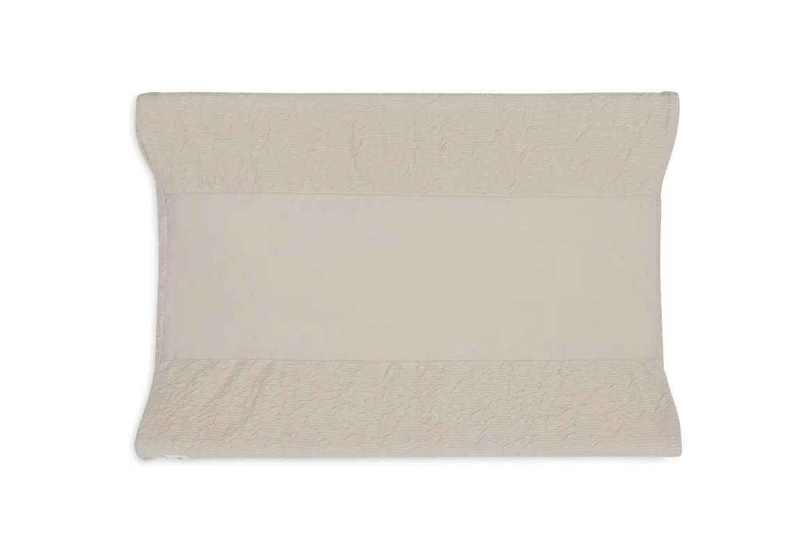 Jollein Aankleedkussenhoes Soft Waves Nougat 50 x 70 cm