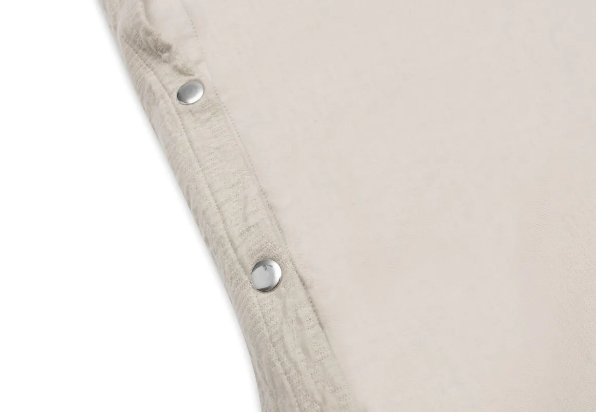 Jollein Aankleedkussenhoes Soft Waves Nougat 50 x 70 cm