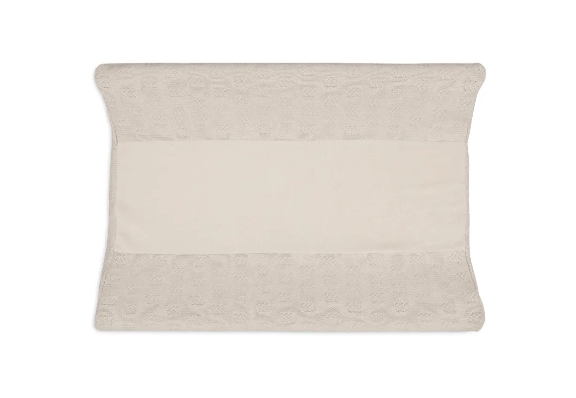 Jollein Aankleedkussenhoes Grain Knit Oatmeal 50 x 70 cm