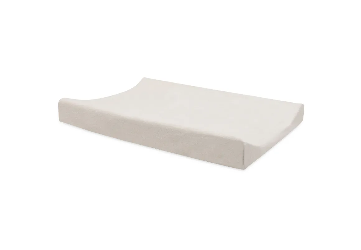 Jollein Aankleedkussenhoes Badstof 50x70cm Oatmeal/Sand - 2 Stuks