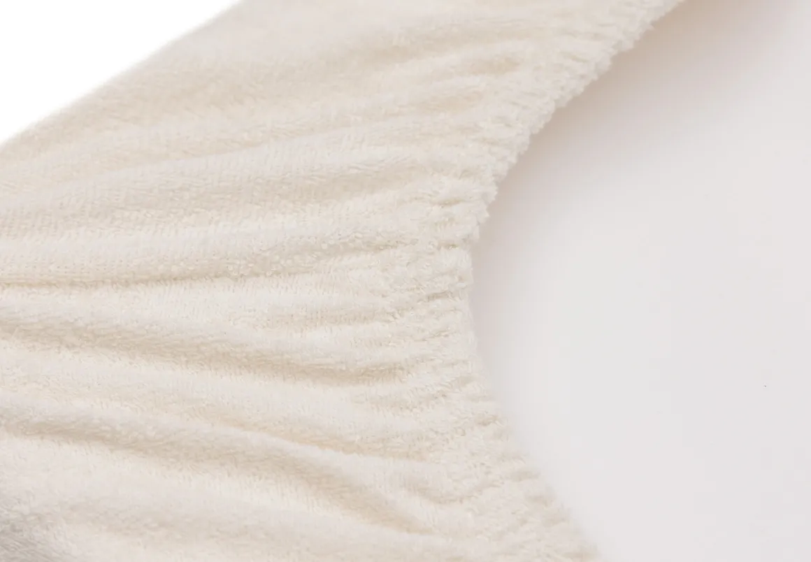 Jollein Aankleedkussenhoes Badstof 50x70cm Oatmeal/Sand - 2 Stuks