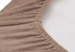 Jollein Aankleedkussenhoes Badstof 50x70cm Milky Coffee/Ivory - 2 Stuks