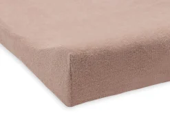 Jollein Aankleedkussenhoes Badstof 50x70cm Wild Rose/Ivory - 2 Stuks