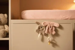 Jollein Aankleedkussenhoes Jersey 50x70cm Twinkling Wild Rose