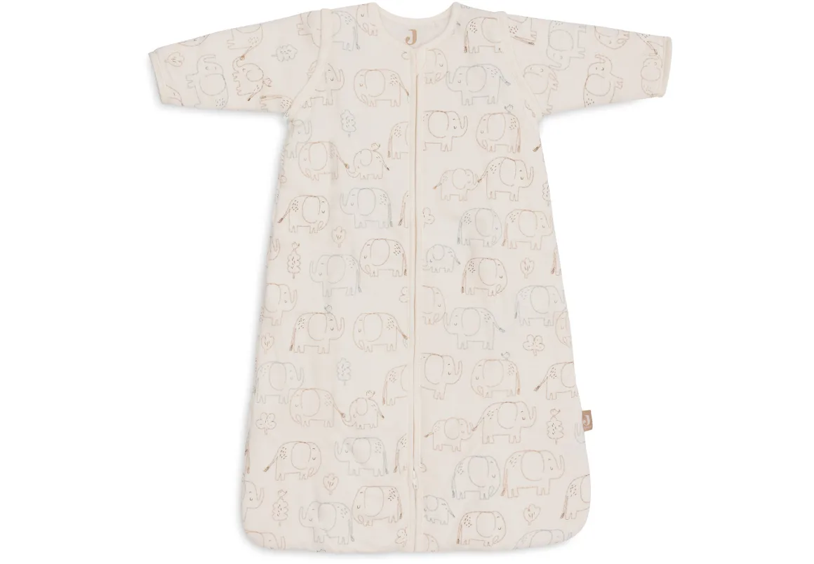 Jollein Baby Slaapzak met Afritsbare Mouw 70cm Elephant Tales