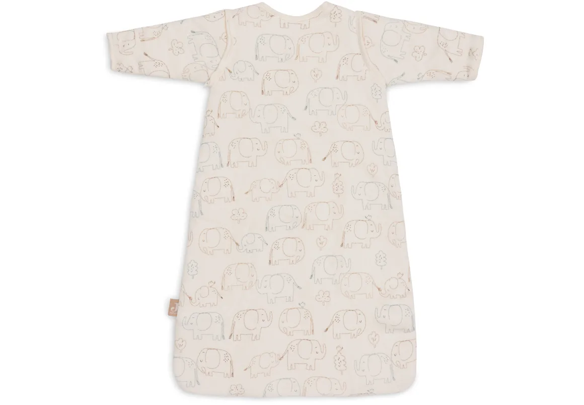 Jollein Baby Slaapzak met Afritsbare Mouw 70cm Elephant Tales