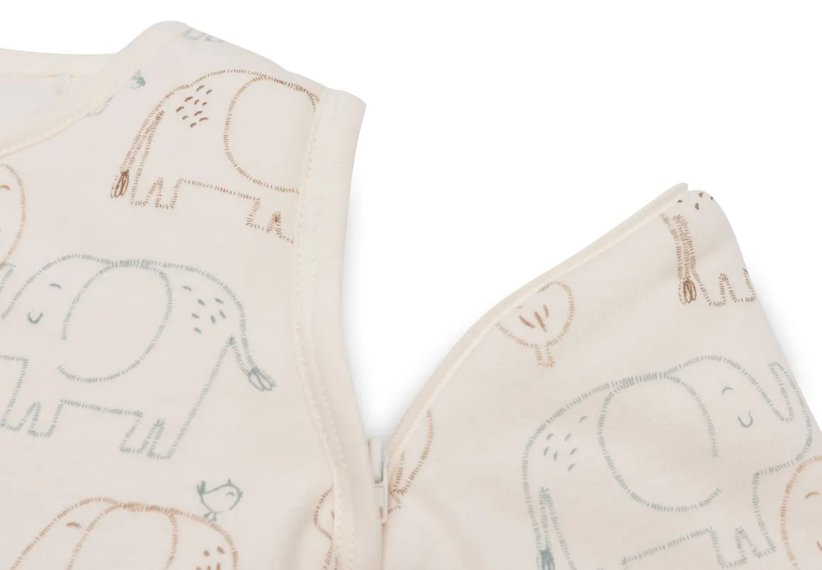 Jollein Baby Slaapzak met Afritsbare Mouw 70cm Elephant Tales