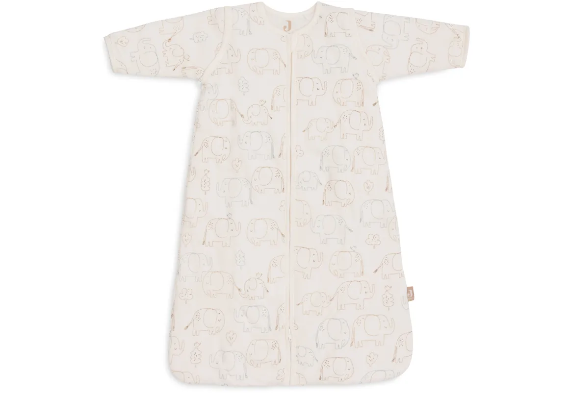 Jollein Baby Slaapzak met Afritsbare Mouw 90cm Elephant Tales