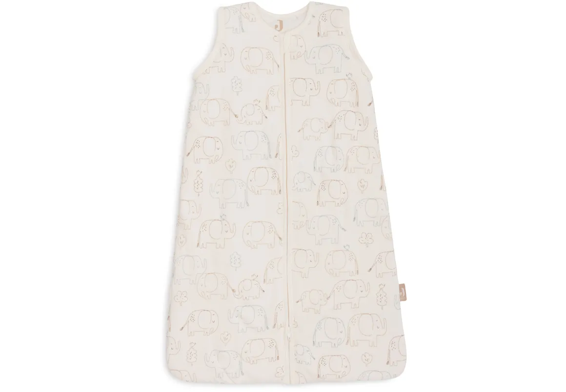 Jollein Baby Slaapzak met Afritsbare Mouw 90cm Elephant Tales