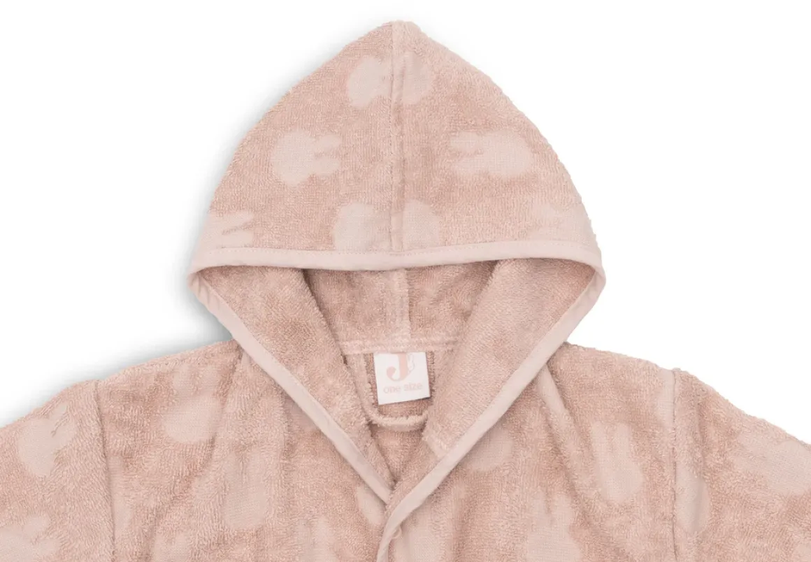 Jollein Badjas Badstof 3-4 jaar Miffy Jacquard Wild Rose