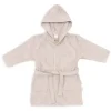 Jollein Badjas Badstof 3-4 jaar Miffy Jacquard Nougat