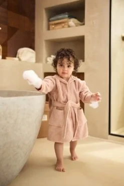 Jollein Badjas Badstof 1-2 jaar Wild Rose