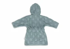 Jollein Badjas Badstof 1-2 jaar Miffy Jacquard Sea Green