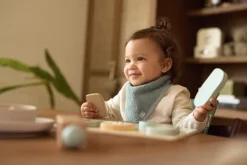 Jollein Bandana Slabbetjes Badstof Sea Green 2 Stuks