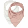 Jollein Bandana Slabbetjes Twinkling Wild Rose 2 Stuks