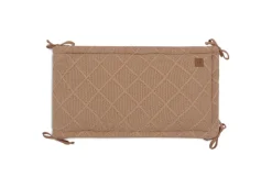 Jollein Boxbumper 180x30cm Check Knit Biscuit