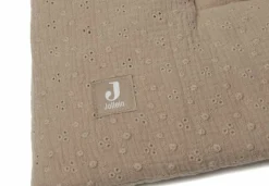 Jollein Boxkleed Embroidery Biscuit 75 x 95 cm