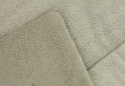 Jollein Boxkleed Grain Knit Olive Green 75 x 95 cm