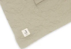 Jollein Boxkleed Soft Waves Olive Green 75 x 95 cm