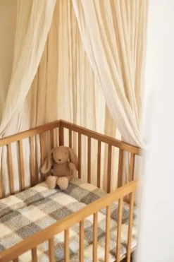 Jollein Boxkleed 100x100cm Check Knit Boucle